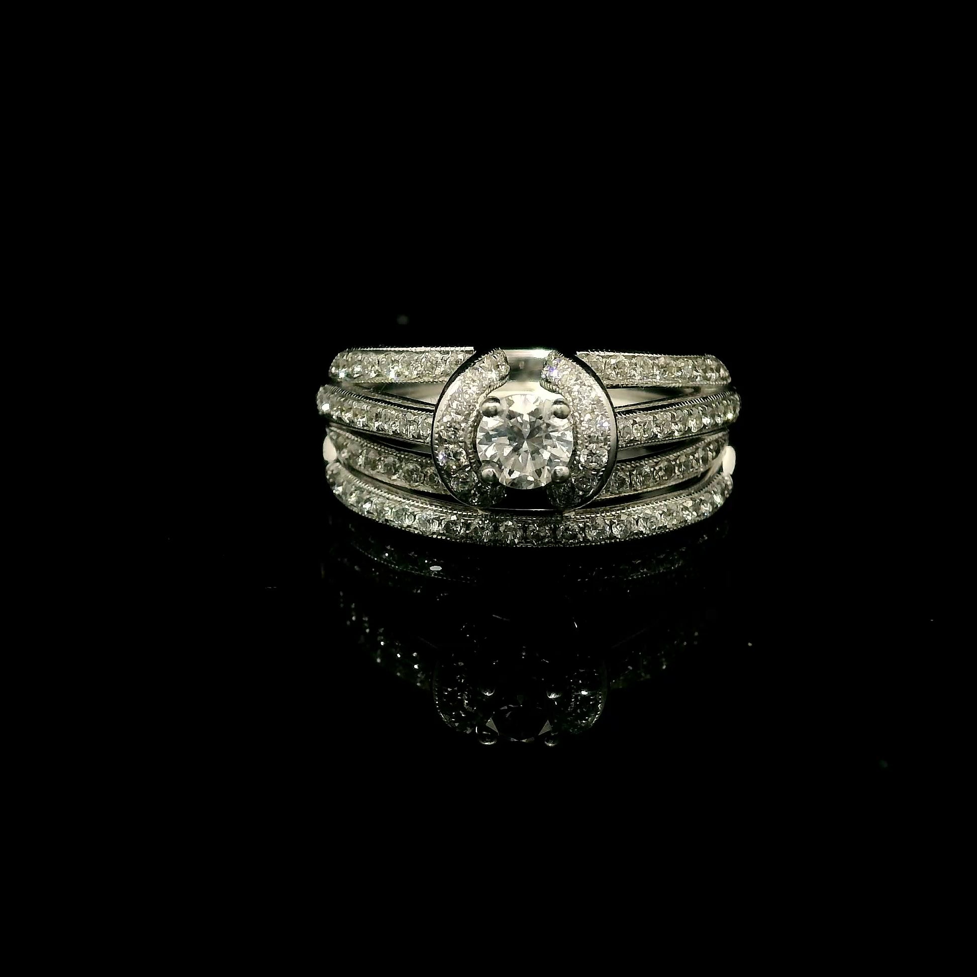 Diamond Engagement Rings-Natural