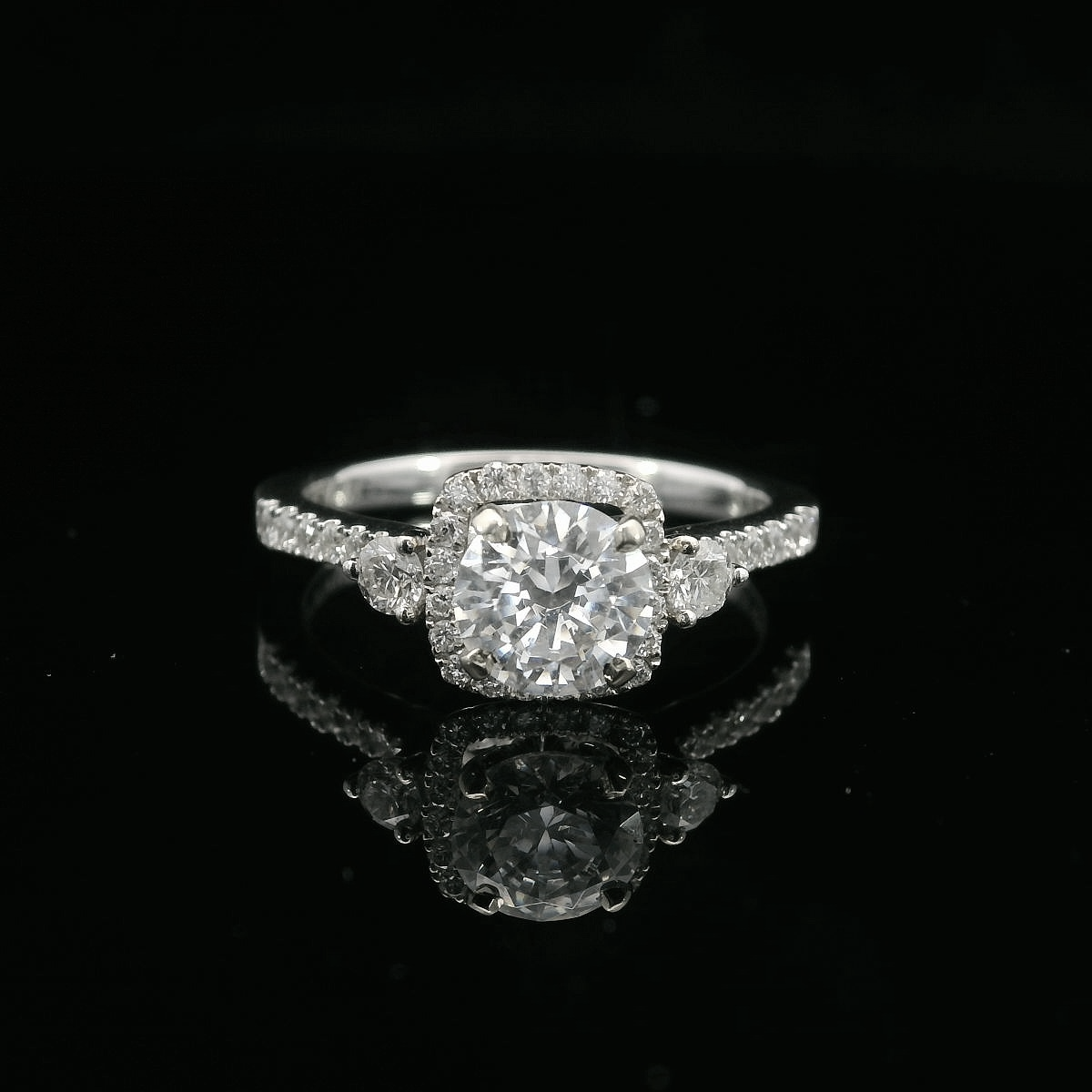 Diamond Engagement Rings-Natural