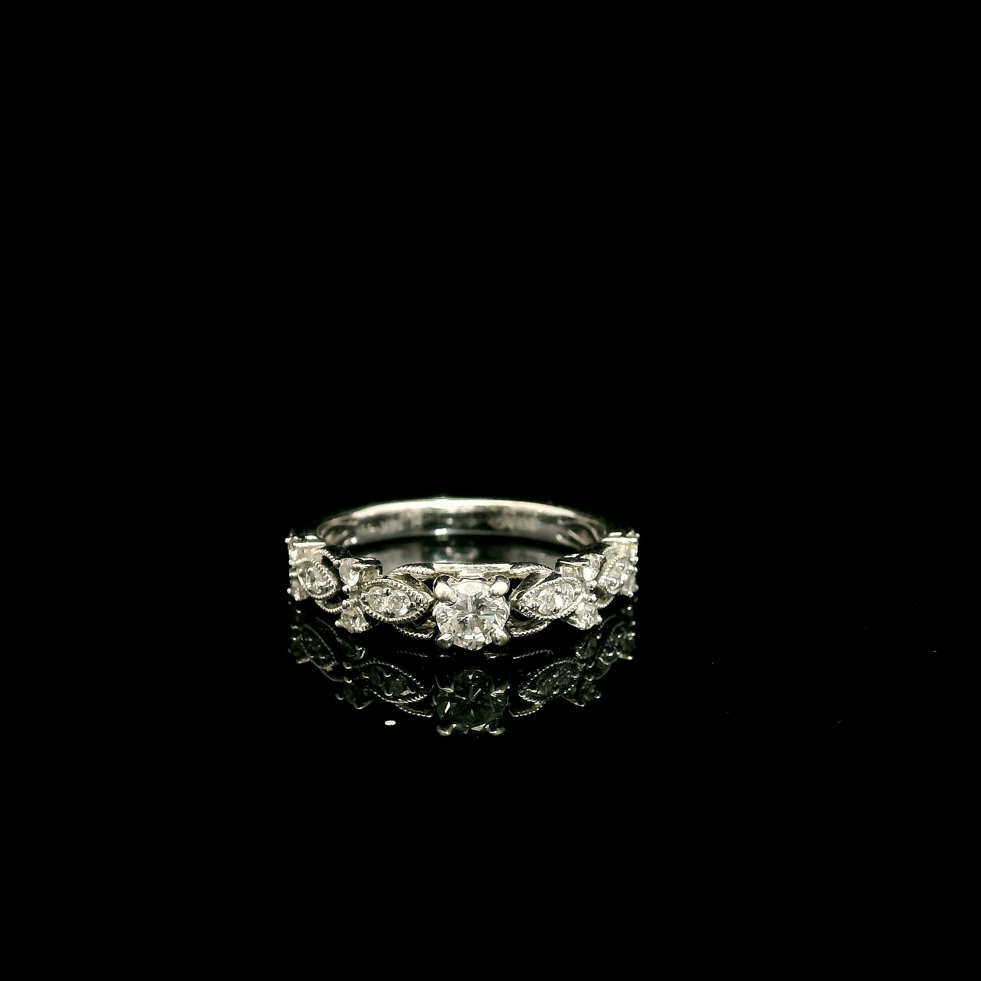 Diamond Engagement Rings-Natural
