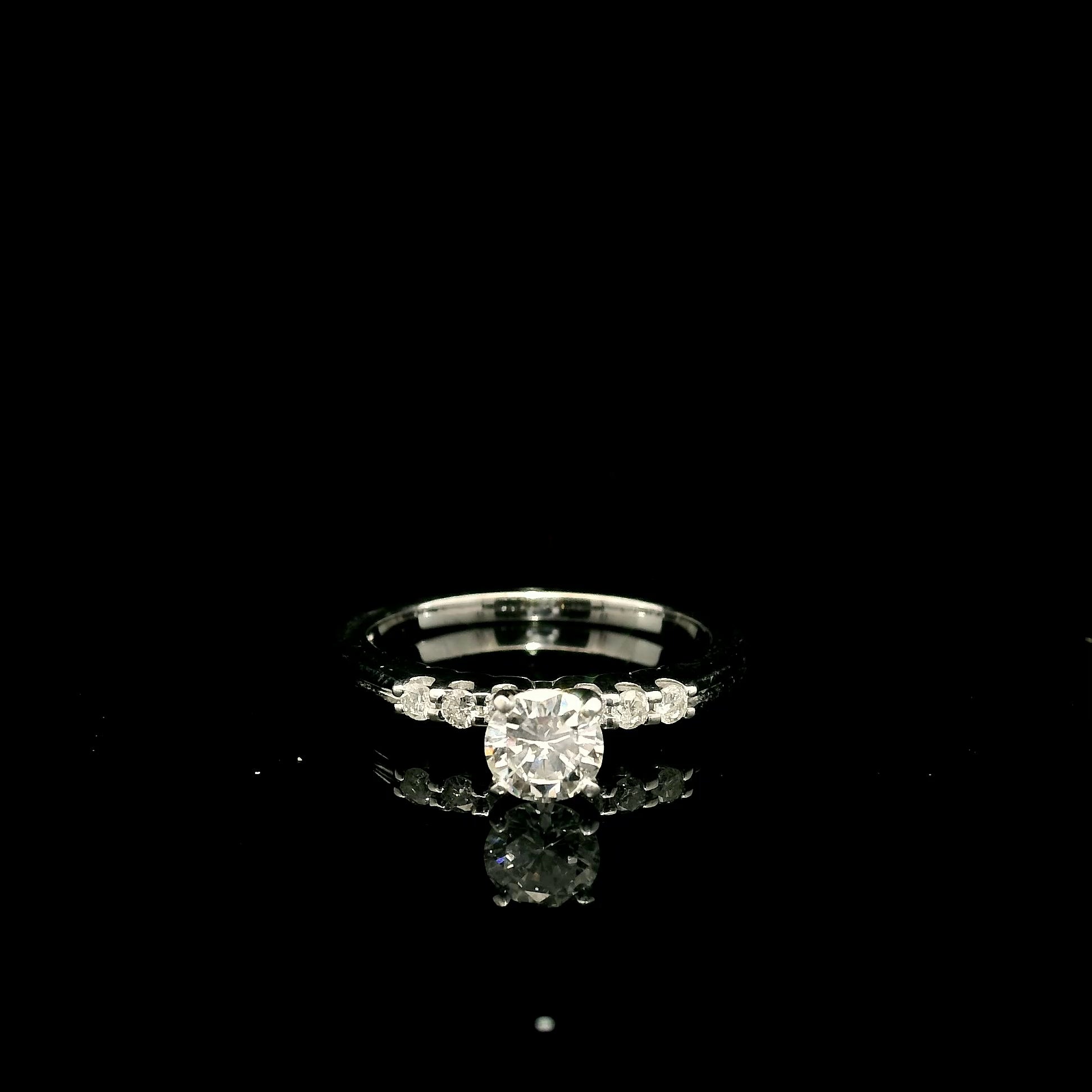 Diamond Engagement Rings-Natural