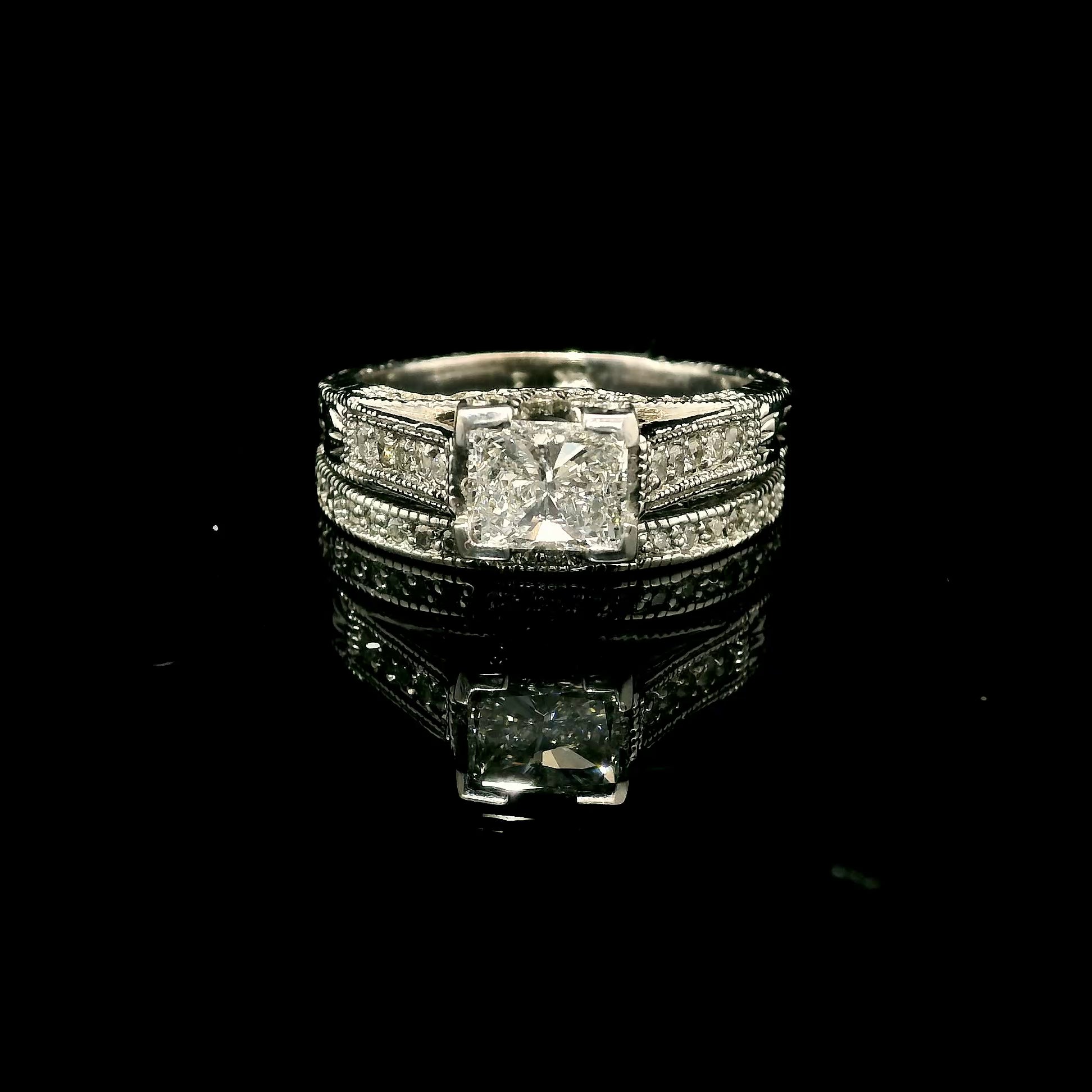 Diamond Engagement Rings-Natural