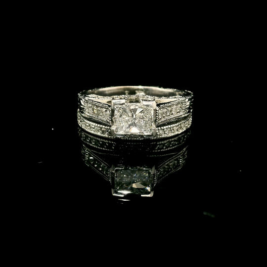 Diamond Engagement Rings-Natural