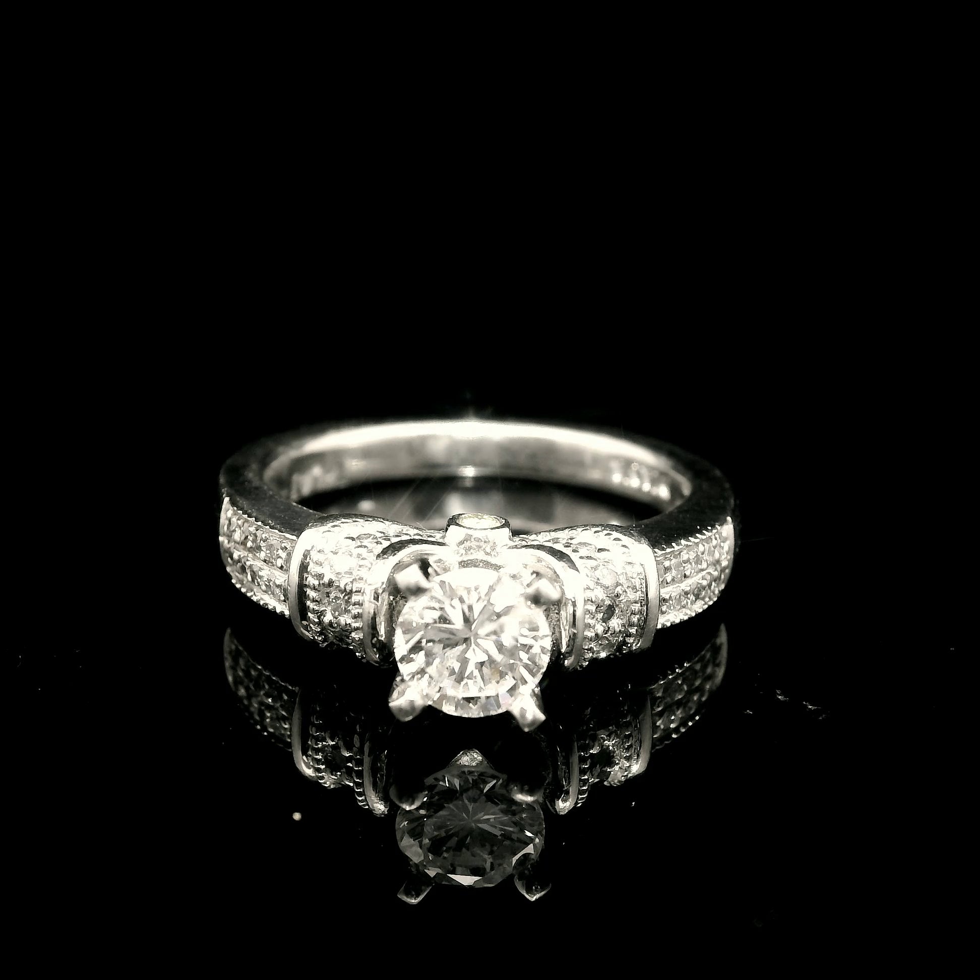 Diamond Engagement Rings-Natural