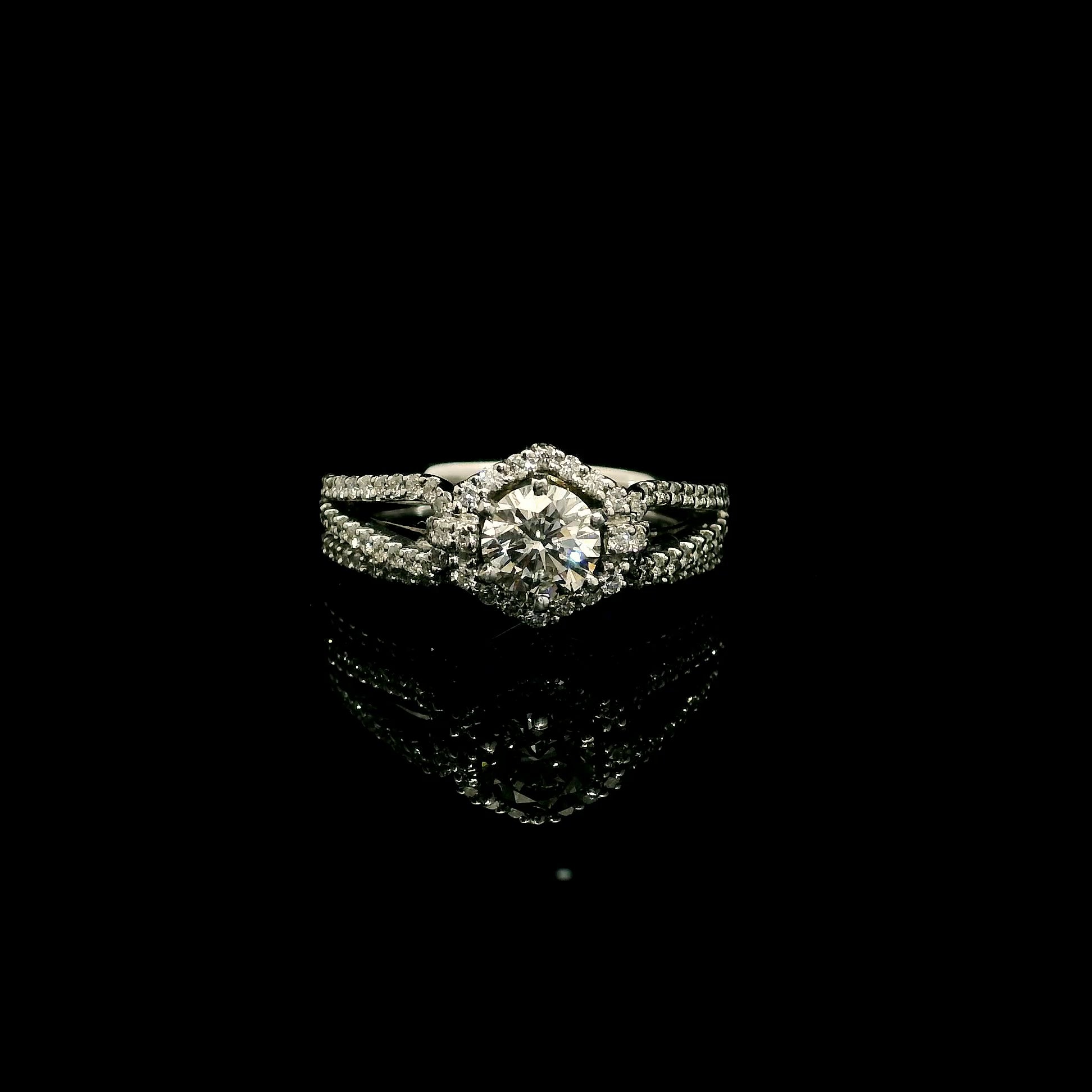 Diamond Engagement Rings-Natural