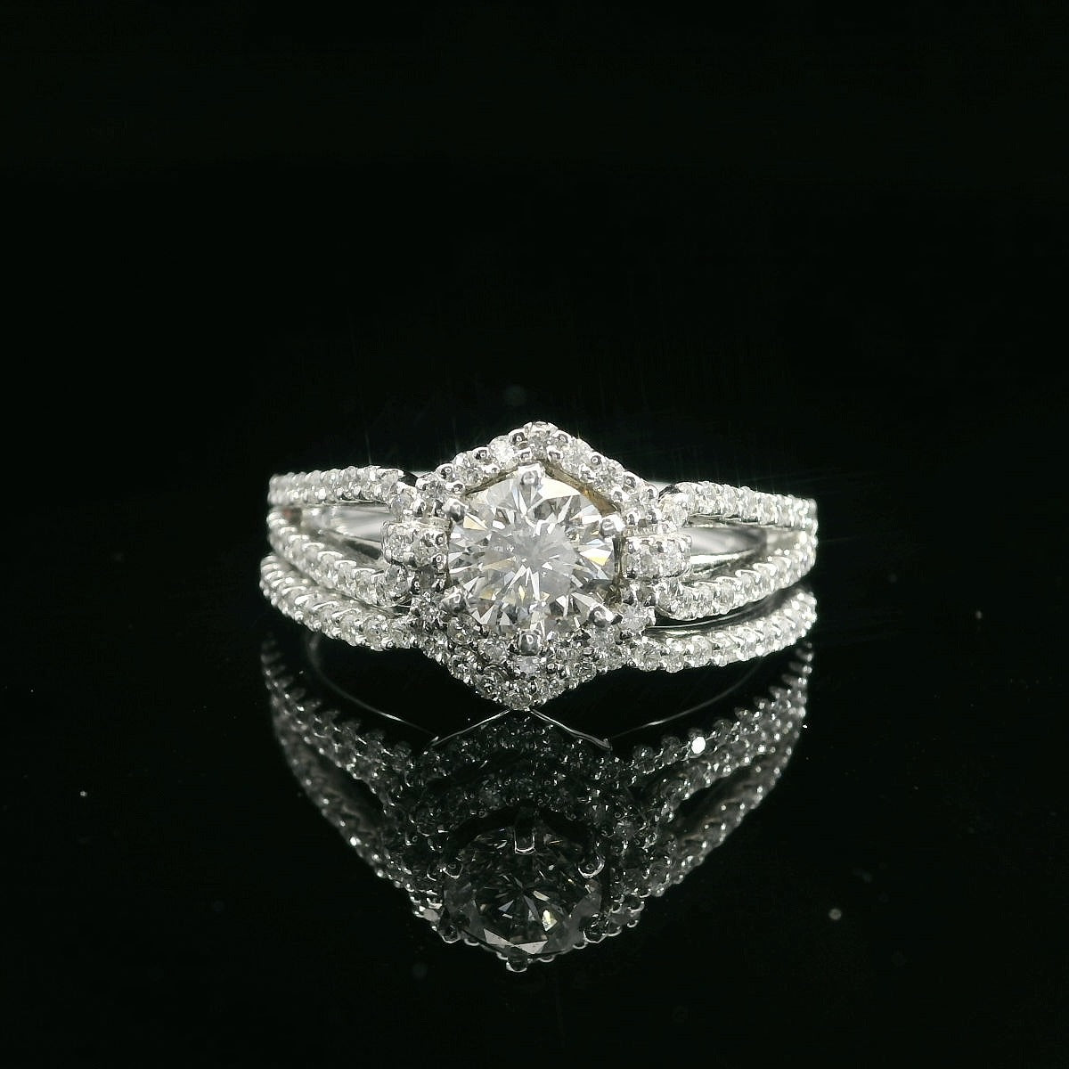 Diamond Engagement Rings-Natural