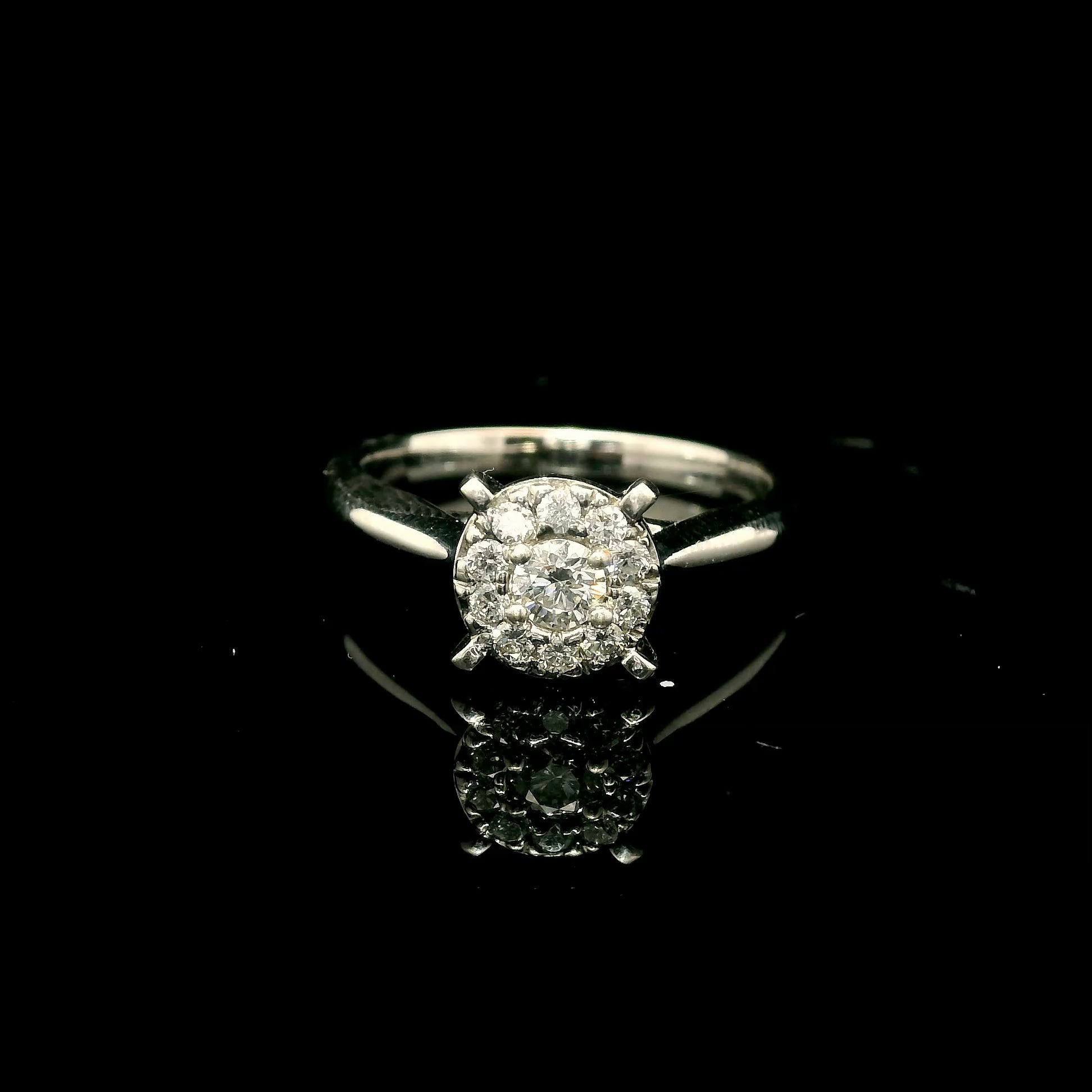 Diamond Engagement Rings-Natural
