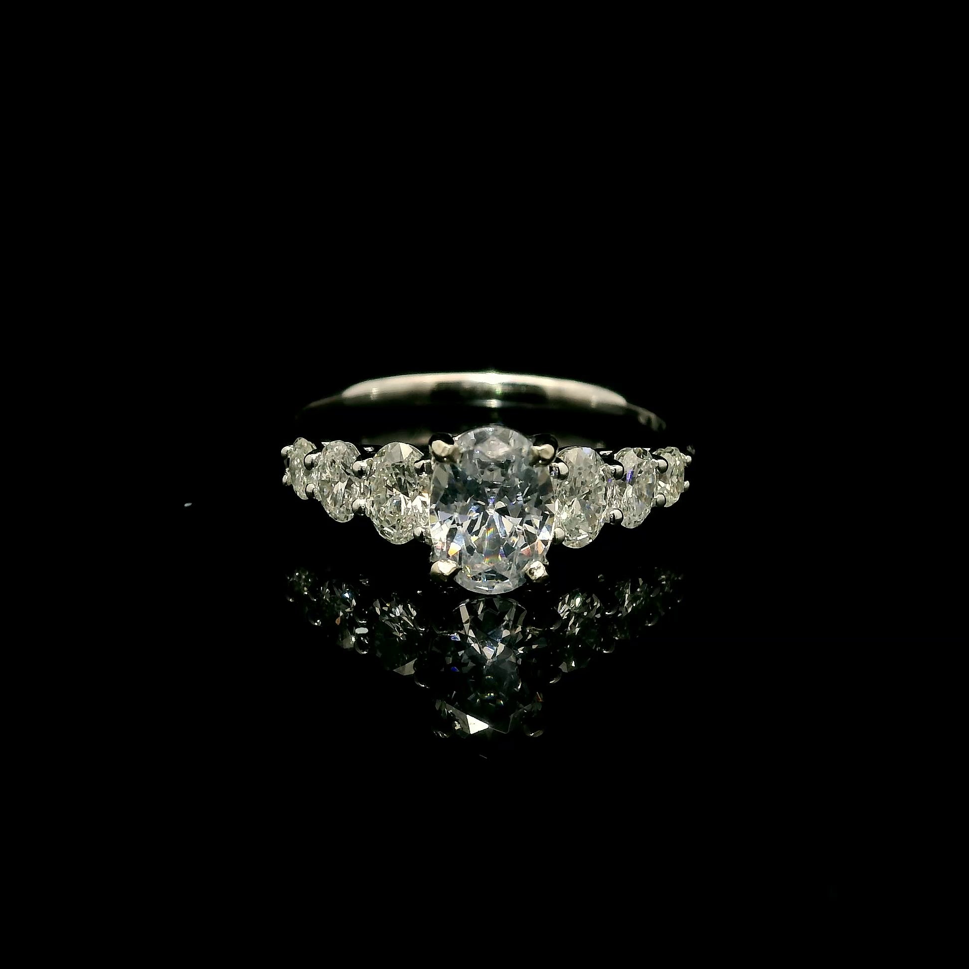 Diamond Engagement Rings-Natural