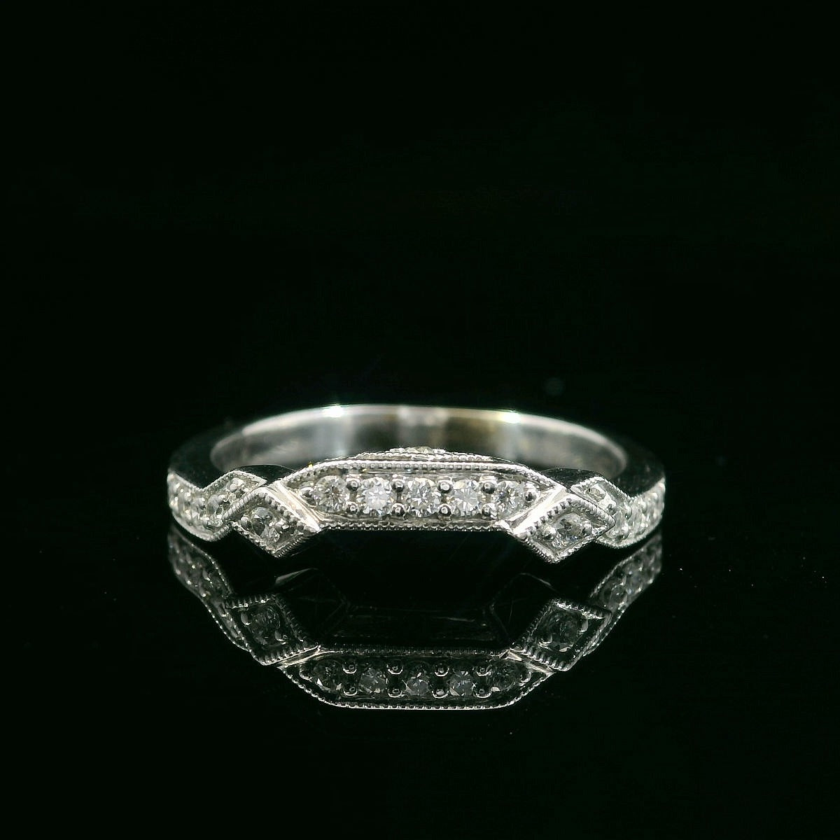 Diamond Wedding Bands  -  Women's