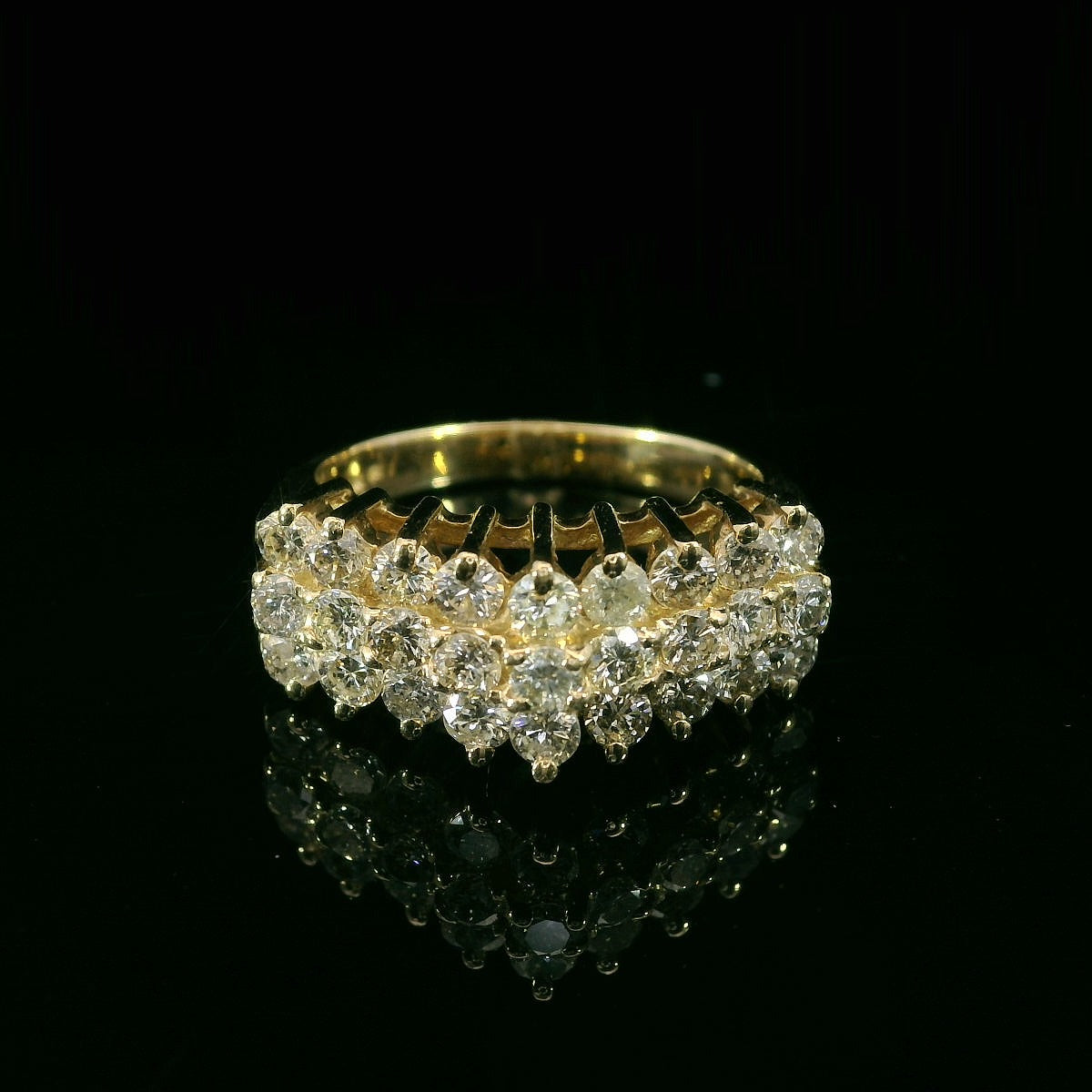 Diamond Wedding Bands  -  Women's