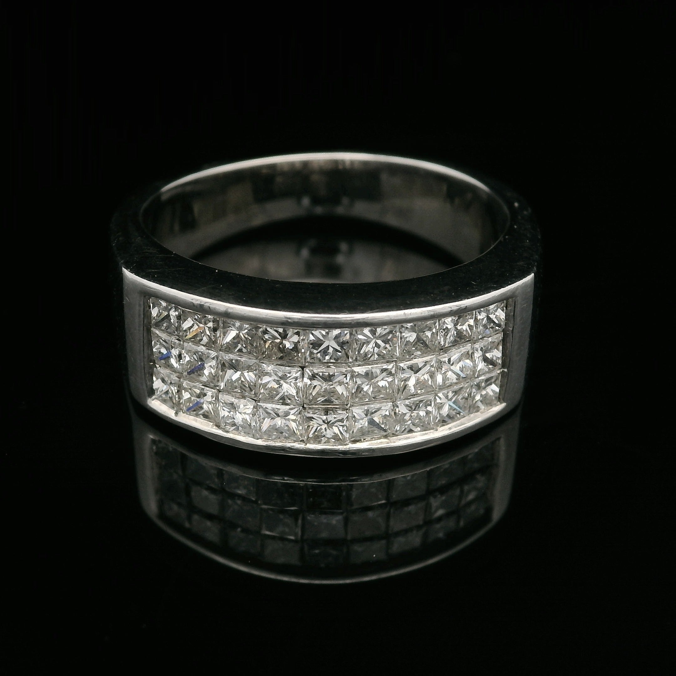 Diamond Wedding Bands  -  Women's