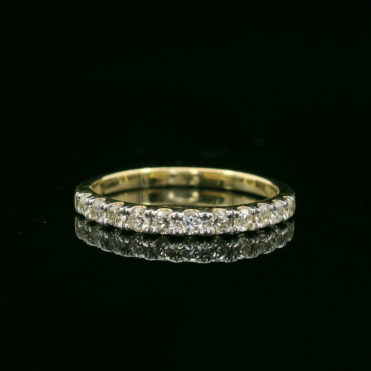 Diamond Wedding Bands  -  Women's