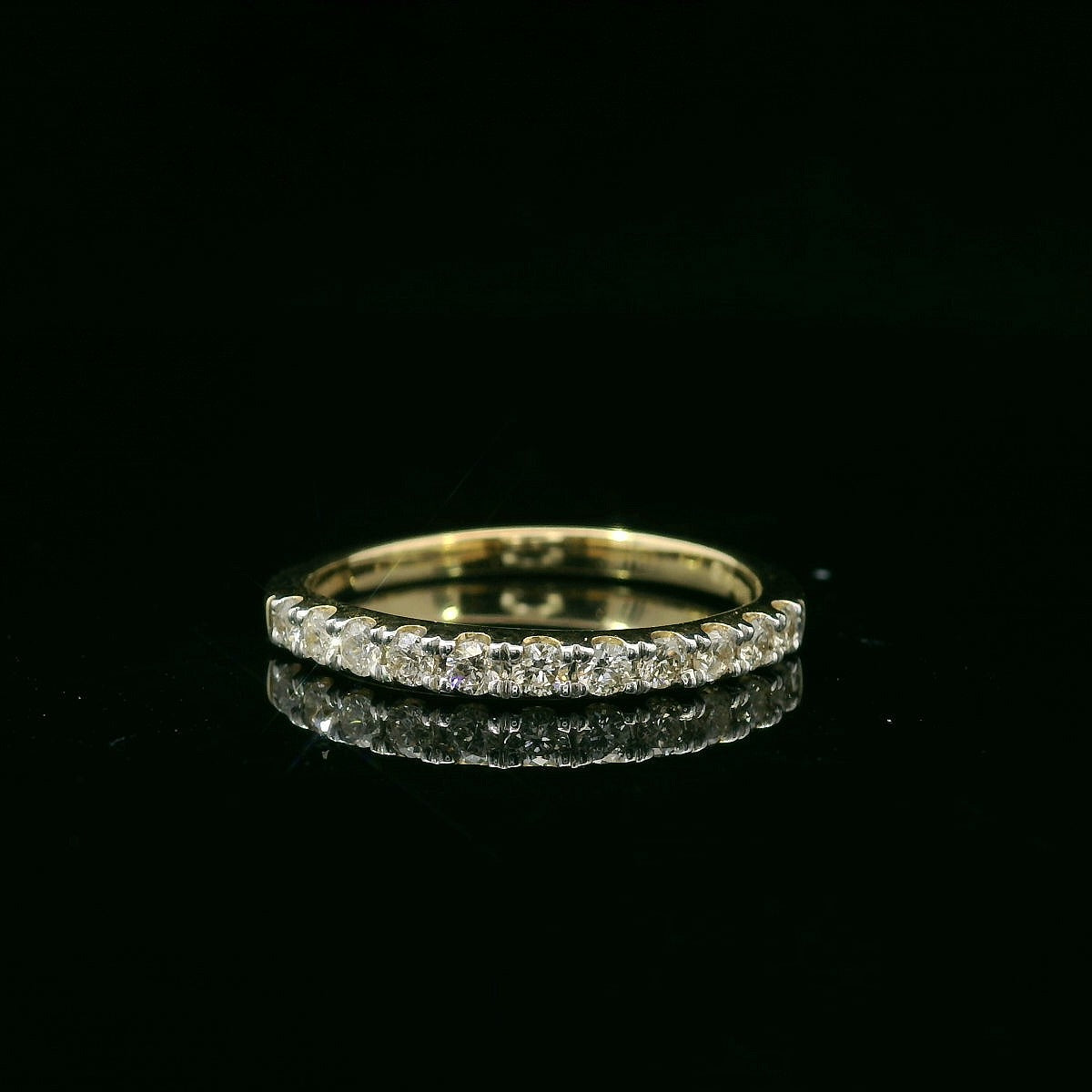 Diamond Wedding Bands  -  Women's