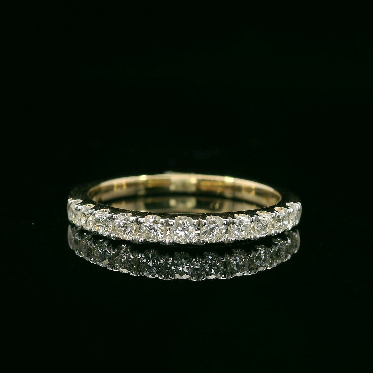 Diamond Wedding Bands  -  Women's