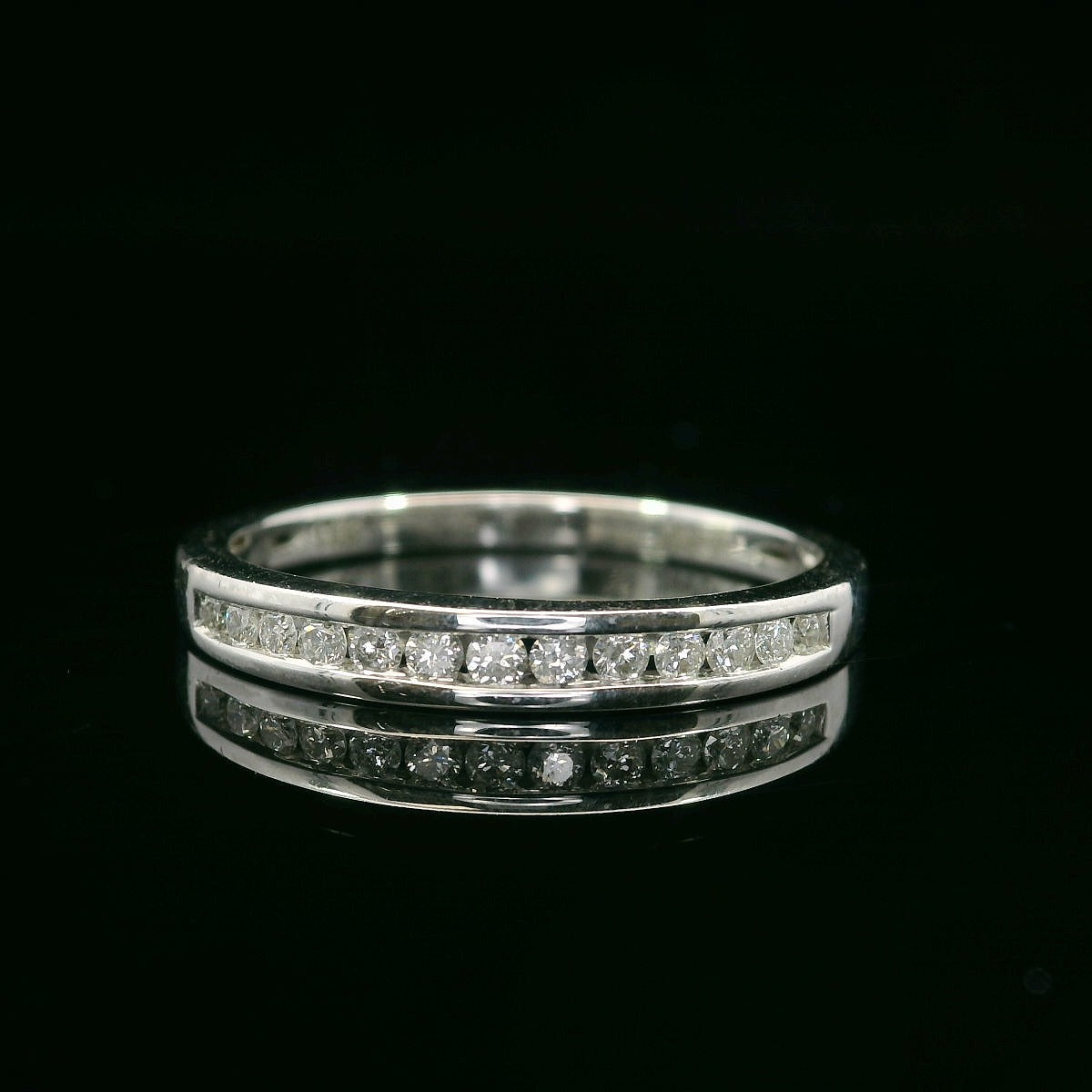 Diamond Wedding Bands  -  Women's