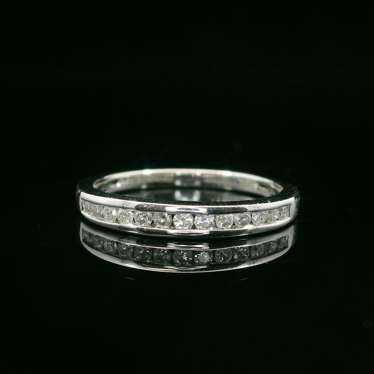 Diamond Wedding Bands  -  Women's