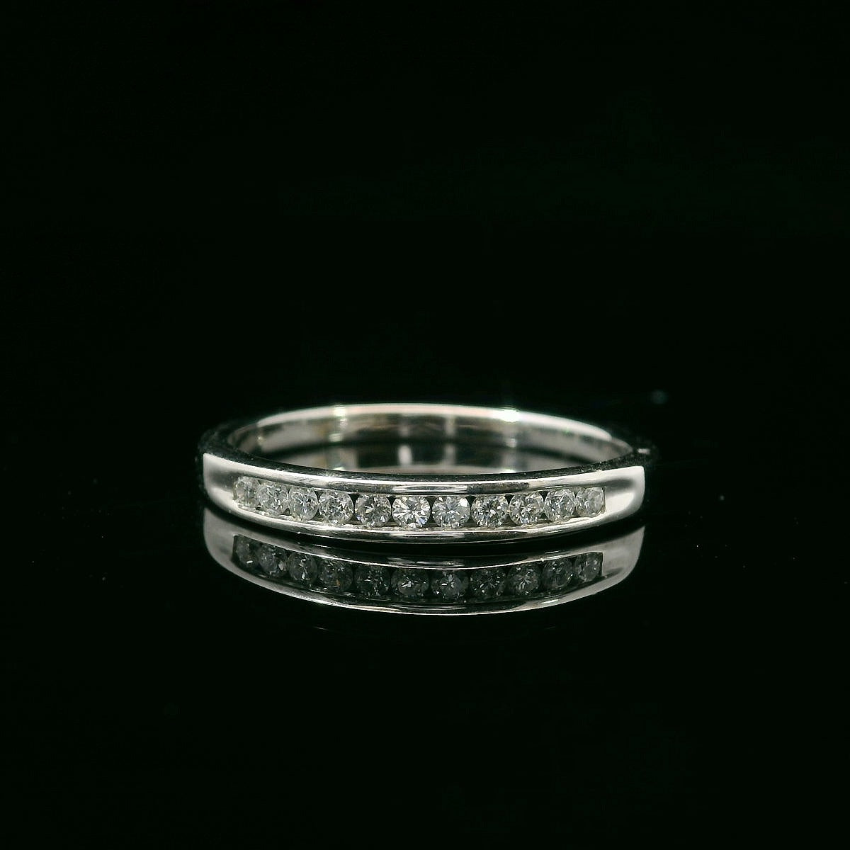 Diamond Wedding Bands  -  Women's
