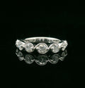 Diamond Wedding Bands  -  Women's