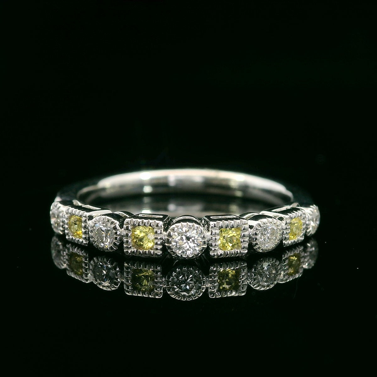 Diamond Wedding Bands  -  Women's