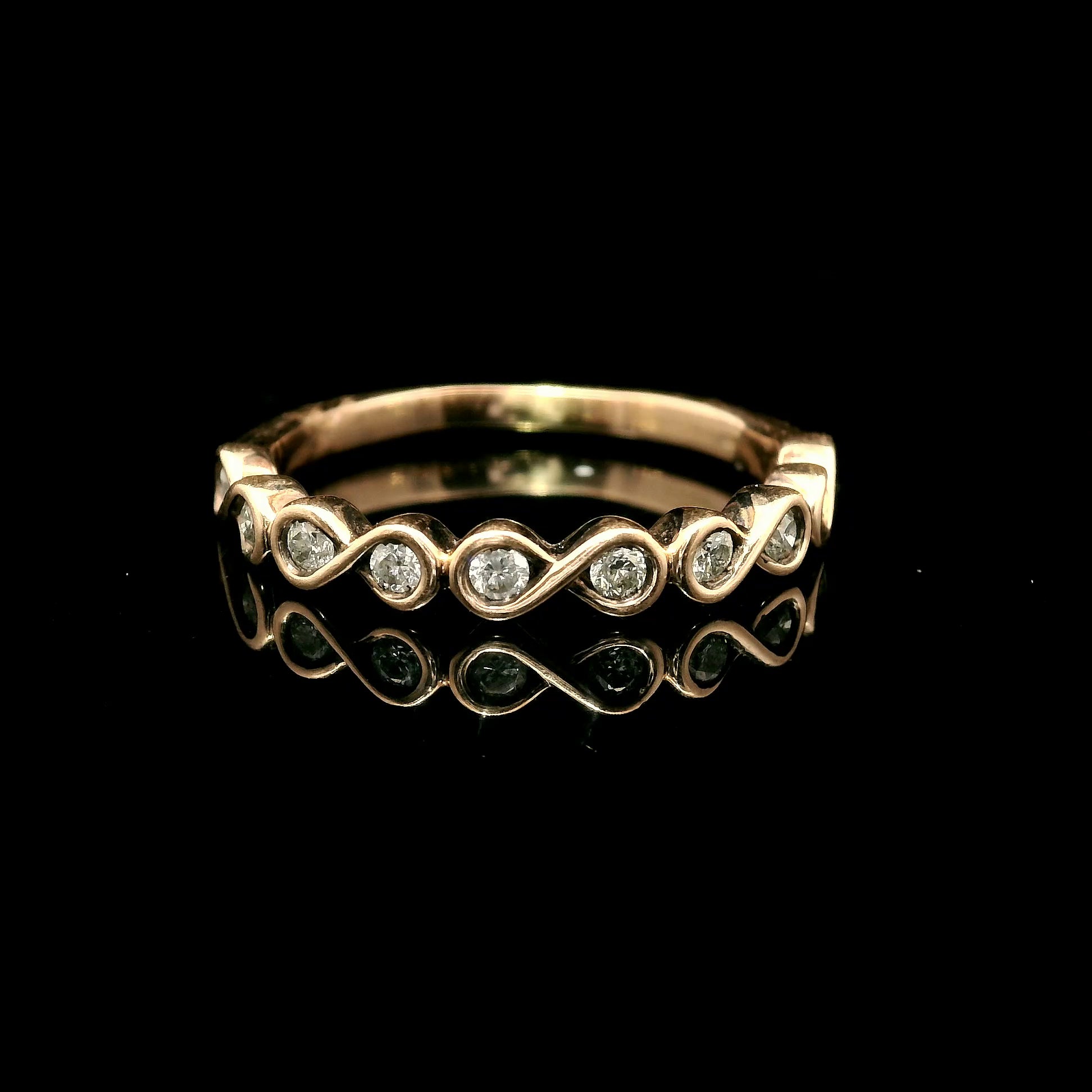 Diamond Wedding Bands  -  Women's
