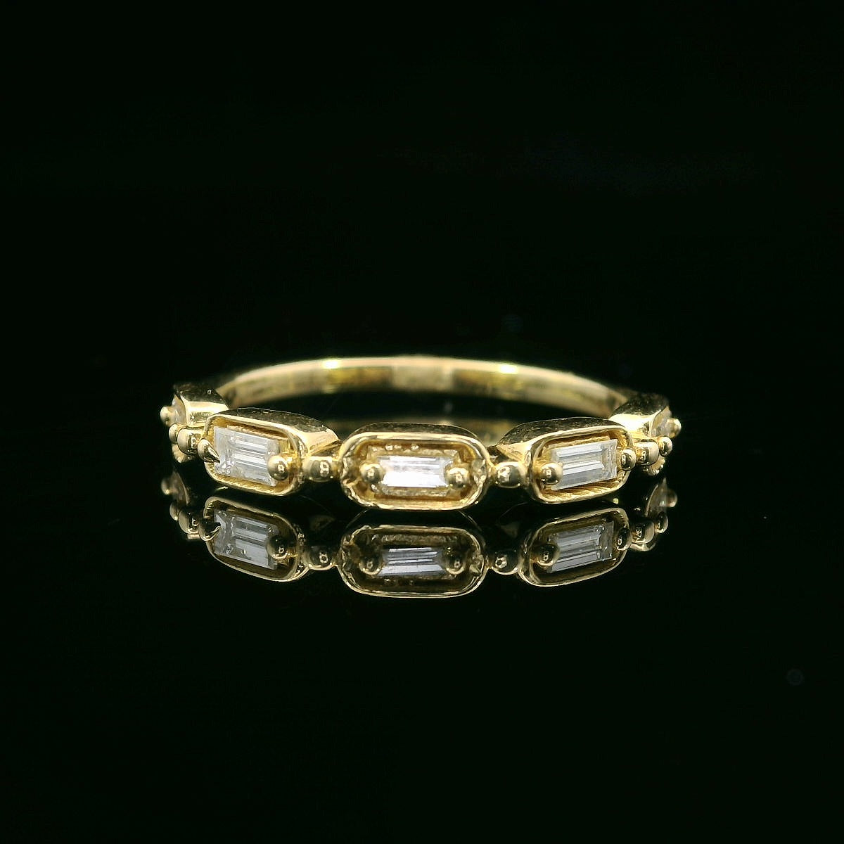 Diamond Wedding Bands  -  Women's