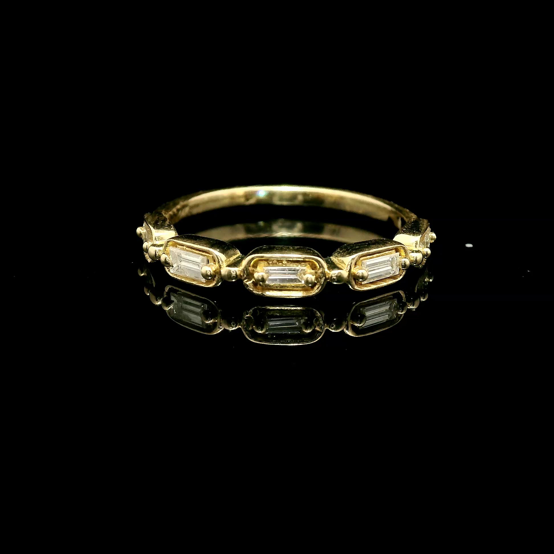 Diamond Wedding Bands  -  Women's