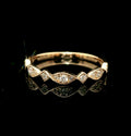 Diamond Wedding Bands  -  Women's