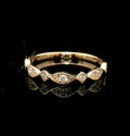 Diamond Wedding Bands  -  Women's