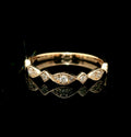 Diamond Wedding Bands  -  Women's