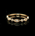 Diamond Wedding Bands  -  Women's