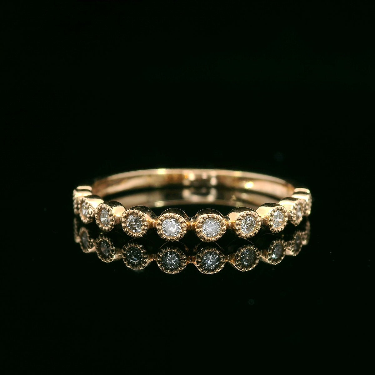 Diamond Wedding Bands  -  Women's