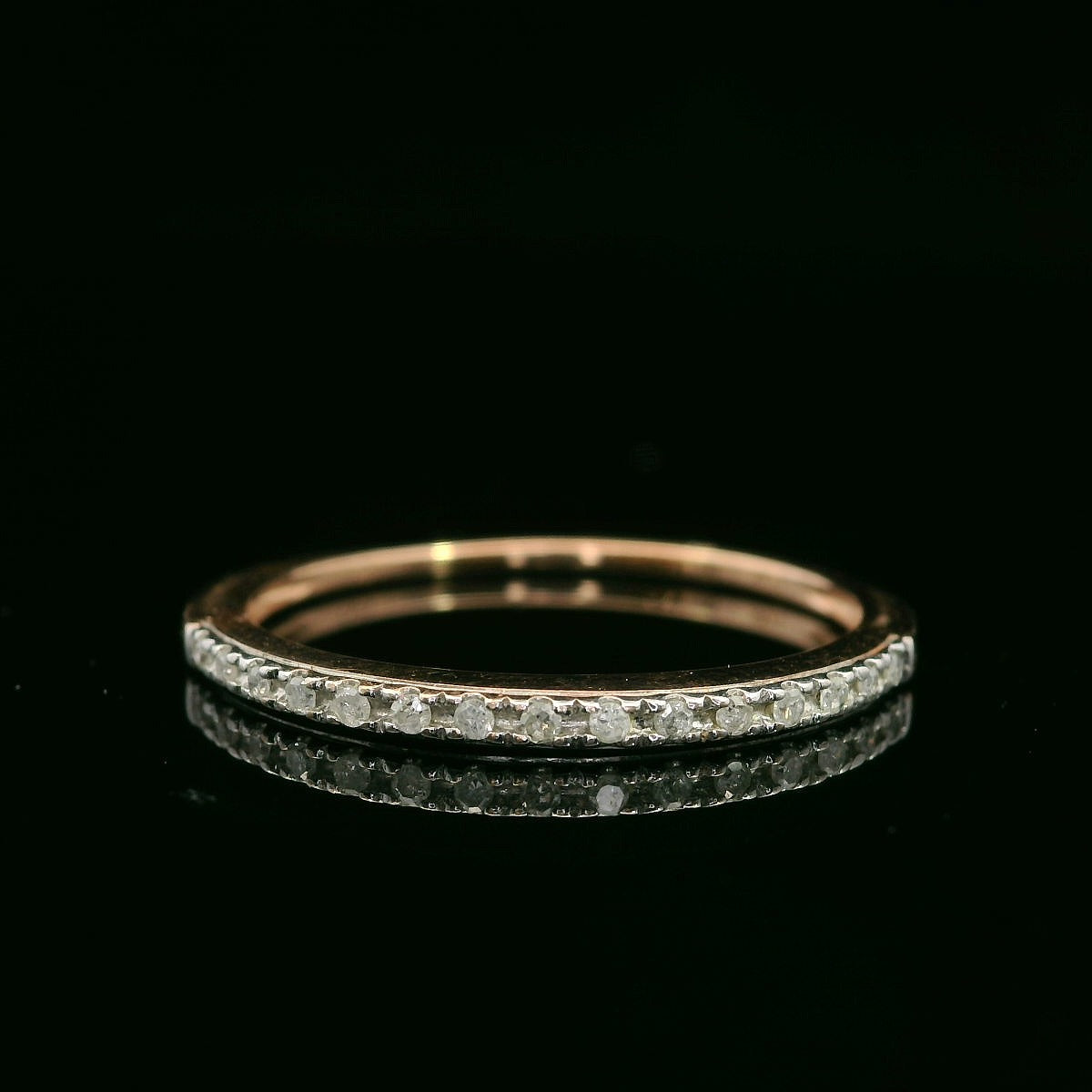 Diamond Wedding Bands  -  Women's