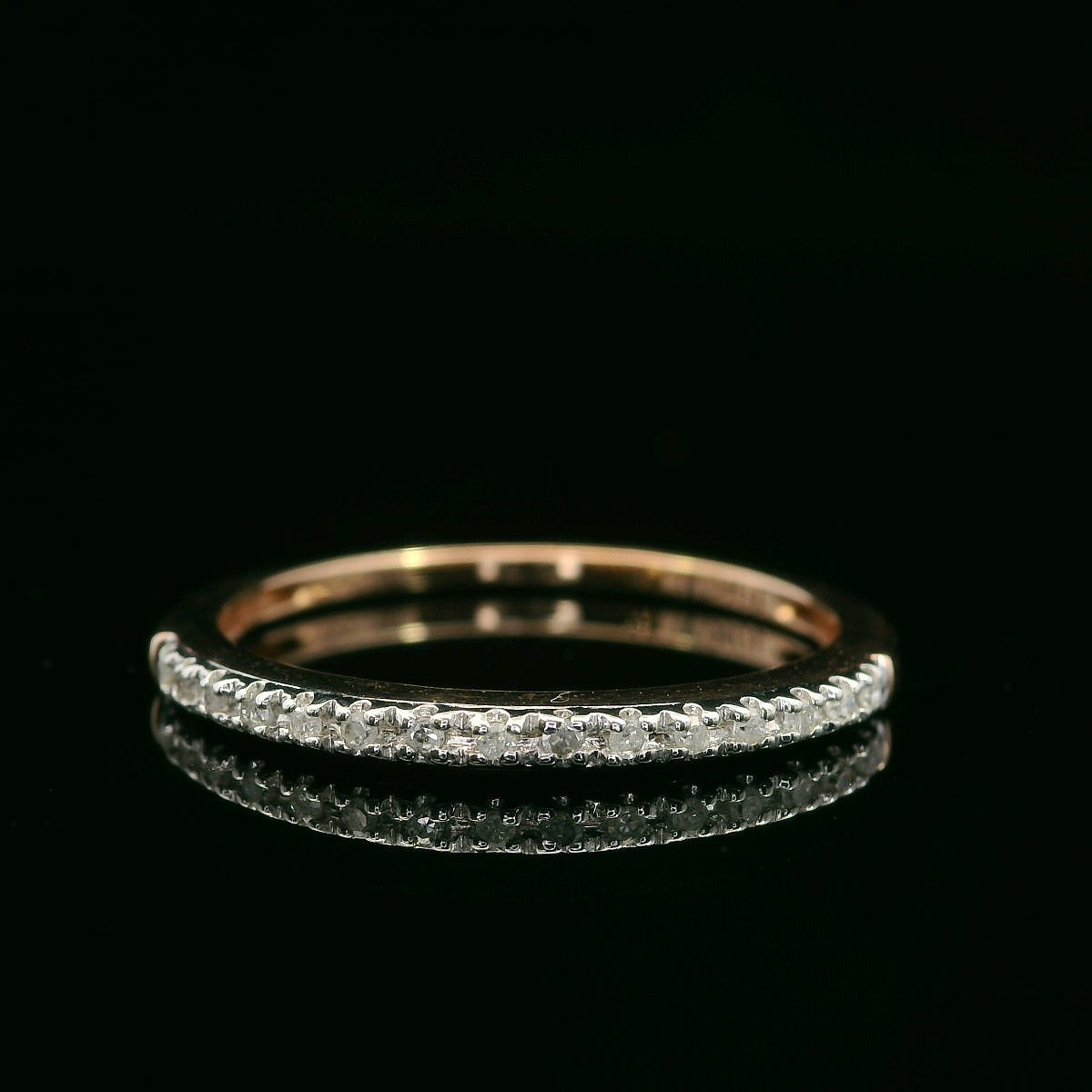 Diamond Wedding Bands  -  Women's