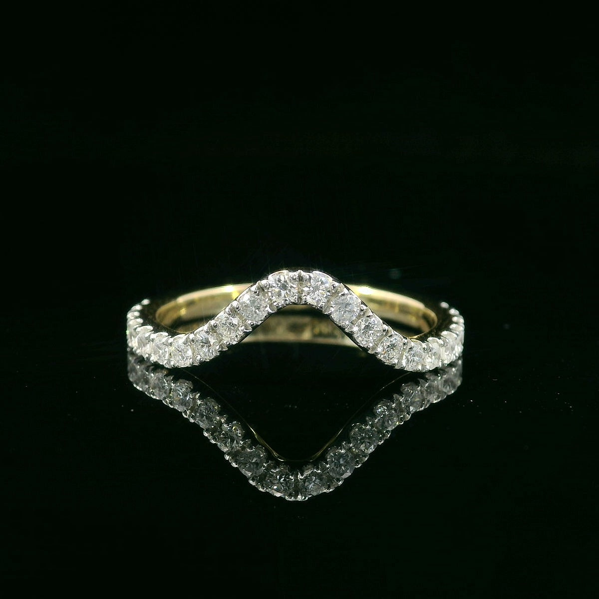 Diamond Wedding Bands  -  Women's