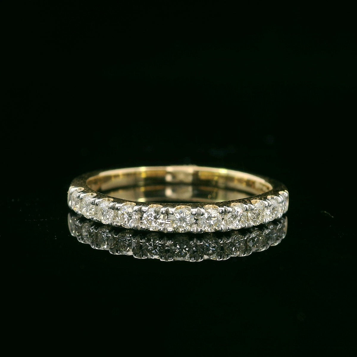 Diamond Wedding Bands  -  Women's