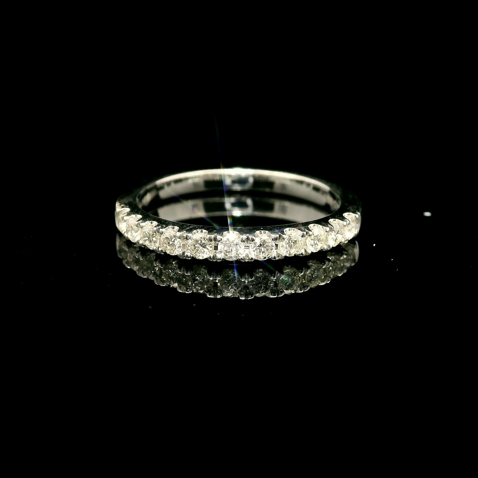 Diamond Wedding Bands  -  Women's