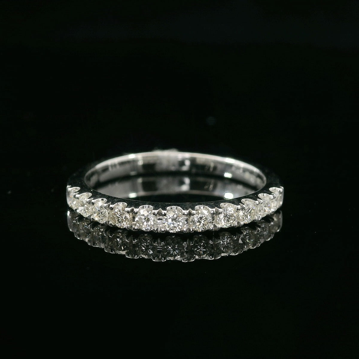 Diamond Wedding Bands  -  Women's