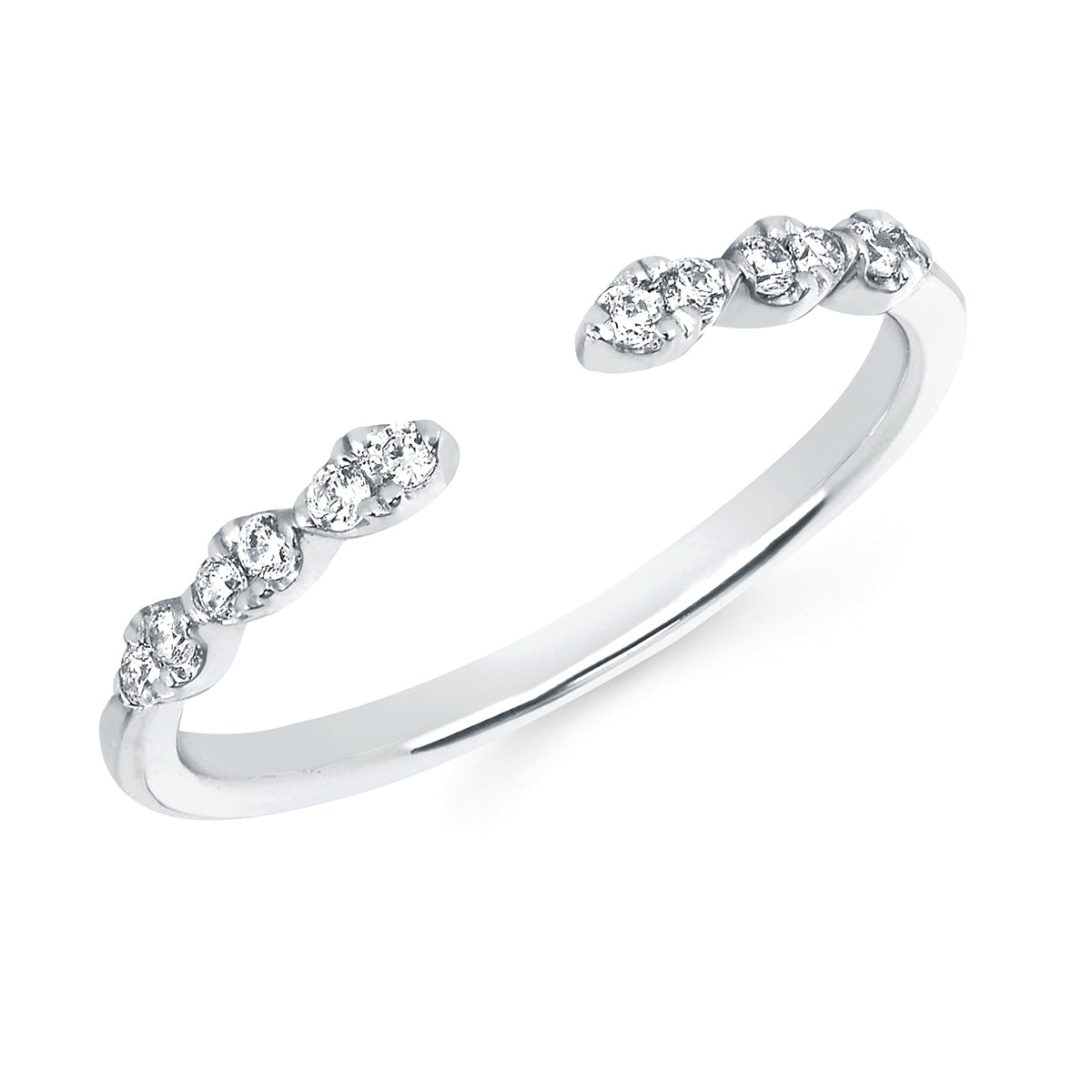 Diamond Wedding Bands  -  Women's