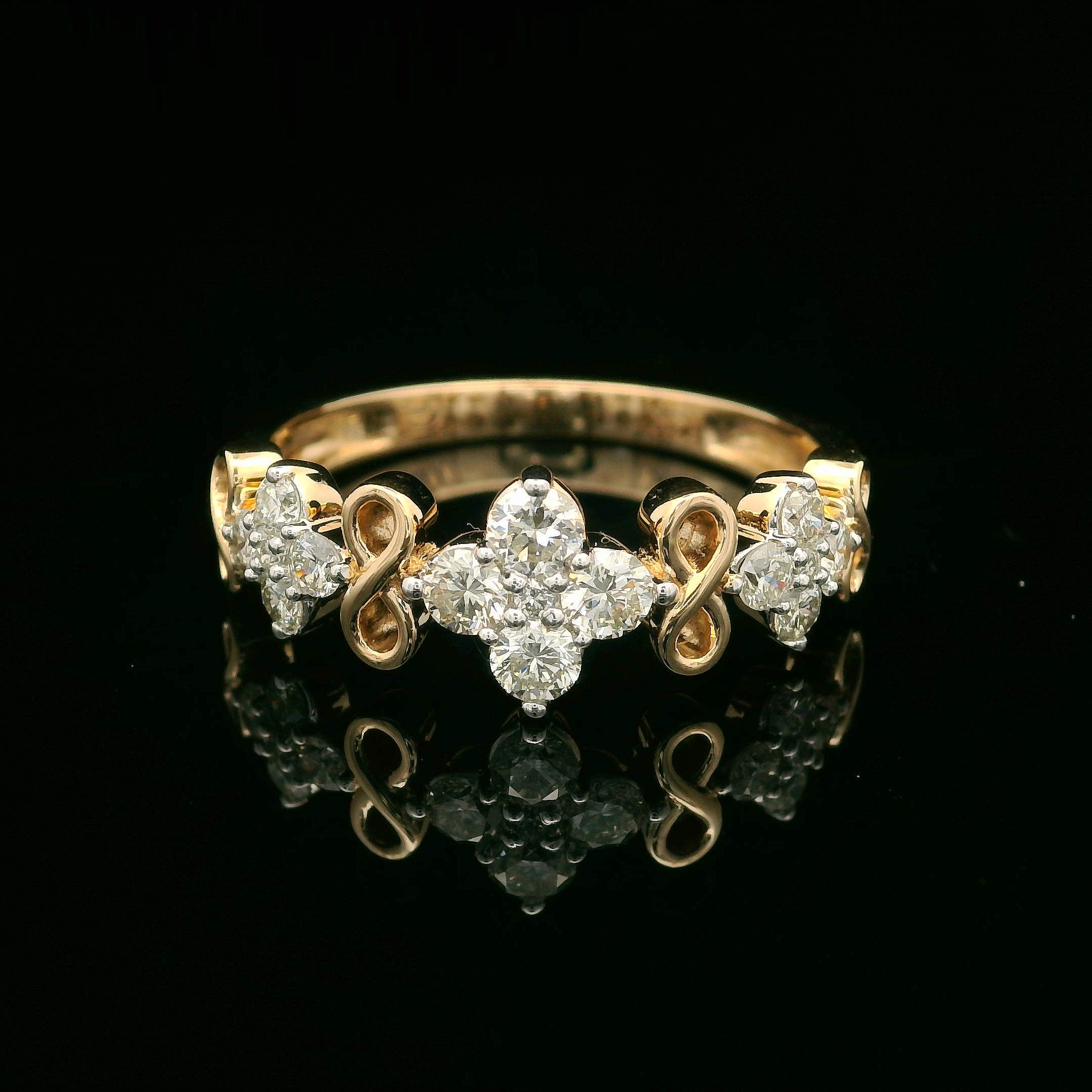 Diamond Wedding Bands  -  Women's
