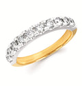 Diamond Wedding Bands  -  Women's