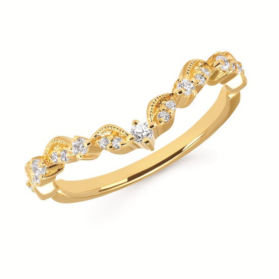 Diamond Wedding Bands  -  Women's