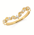Diamond Wedding Bands  -  Women's