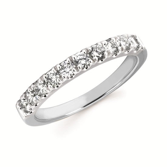 Diamond Wedding Bands  -  Women's