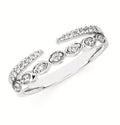 Diamond Wedding Bands  -  Women's