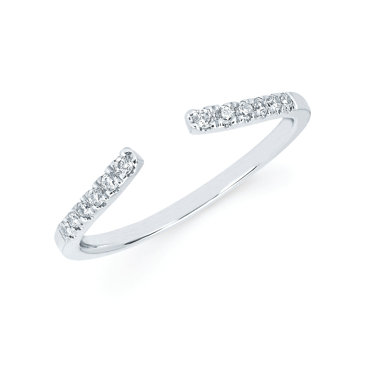 Diamond Wedding Bands  -  Women's