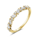 Diamond Wedding Bands  -  Women's