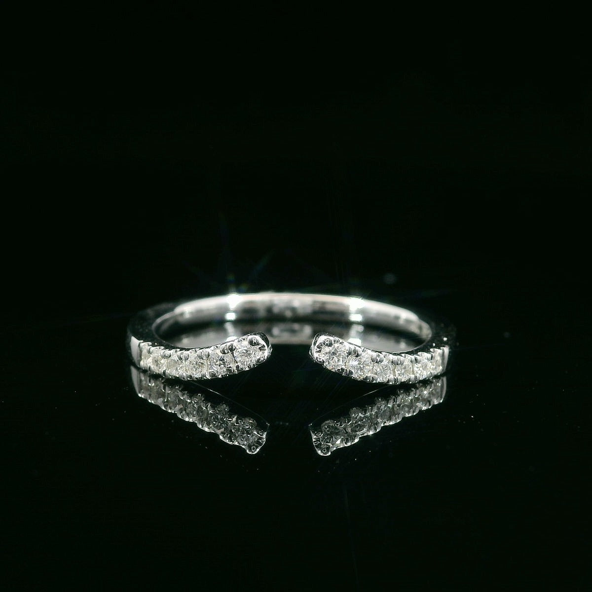 Diamond Wedding Bands  -  Women's