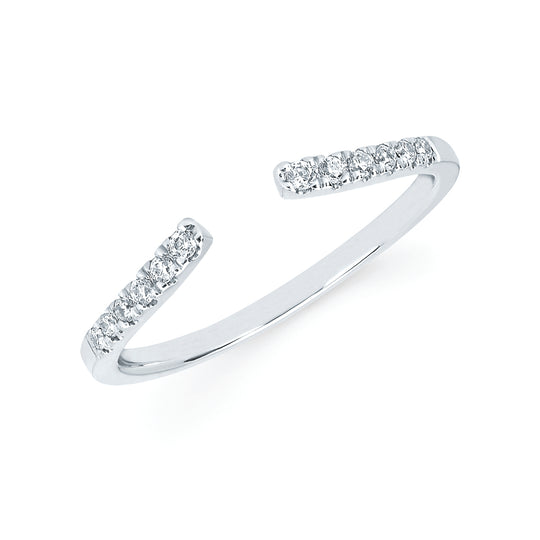 Diamond Wedding Bands  -  Women's