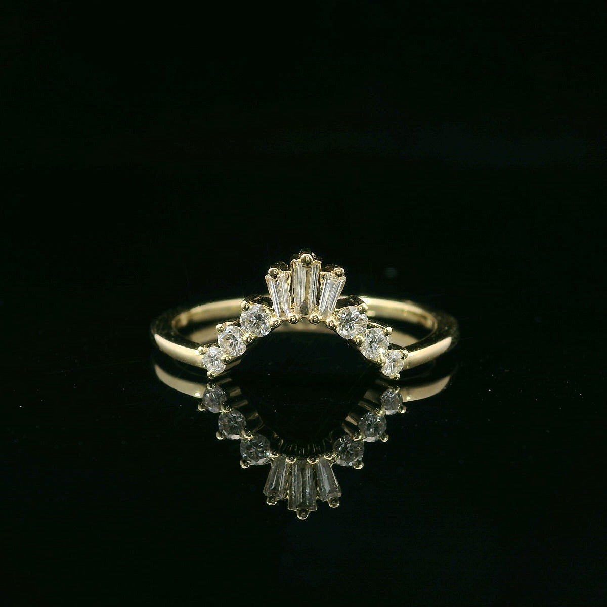 Diamond Wedding Bands  -  Women's
