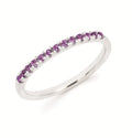 Diamond Wedding Bands  -  Women's