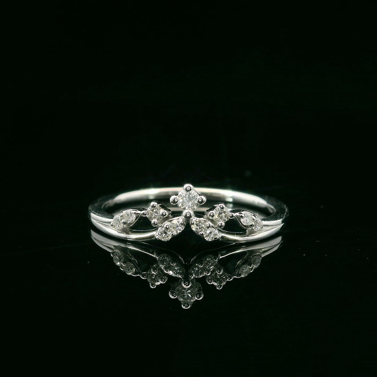 Diamond Wedding Bands  -  Women's